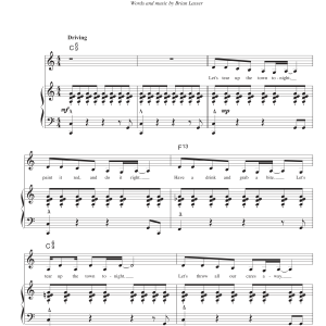 Tear Up the Town (Sheet Music Download)